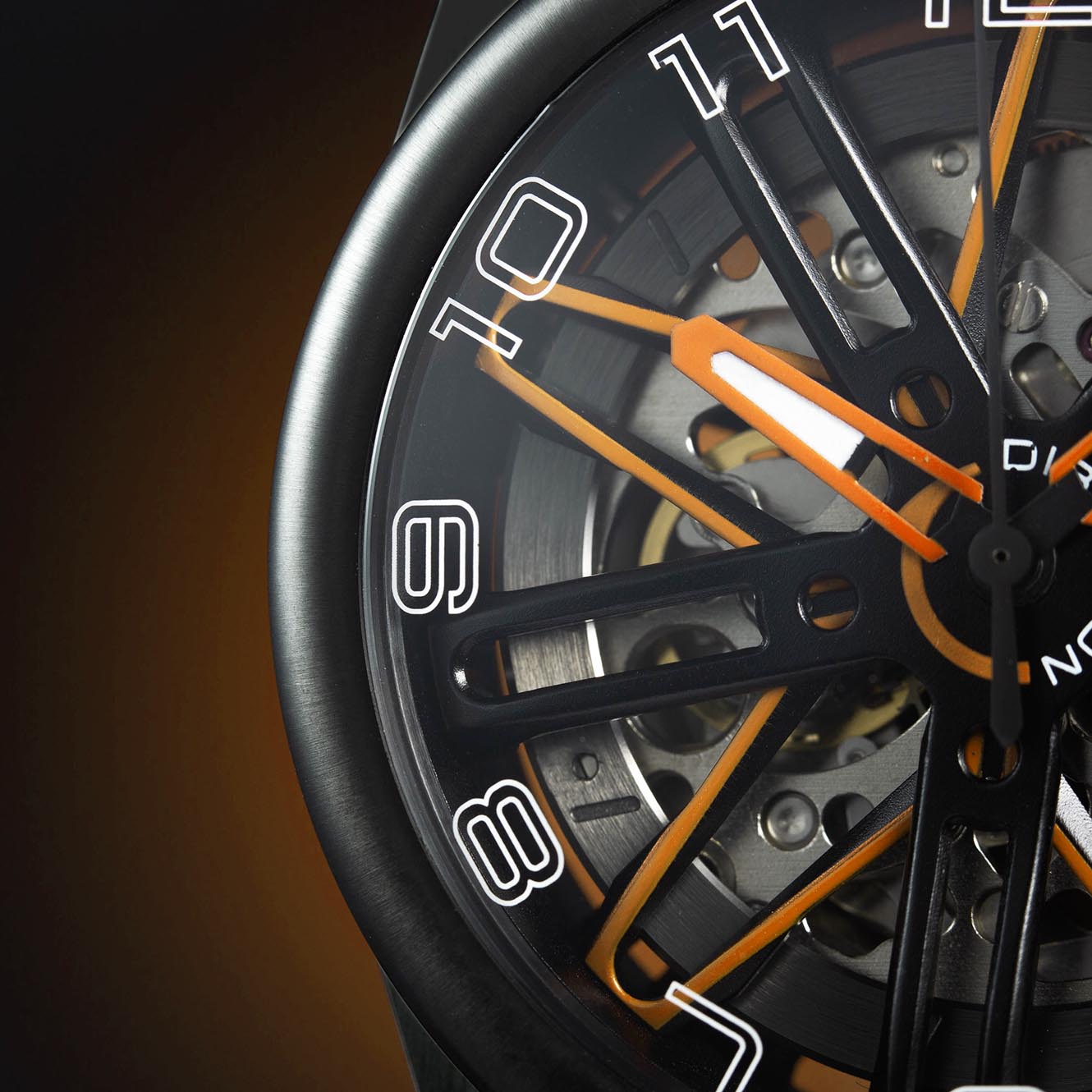 RIM GT Ø42mm in orange and green | Mens Luxury Watches | Italian Designed Watches