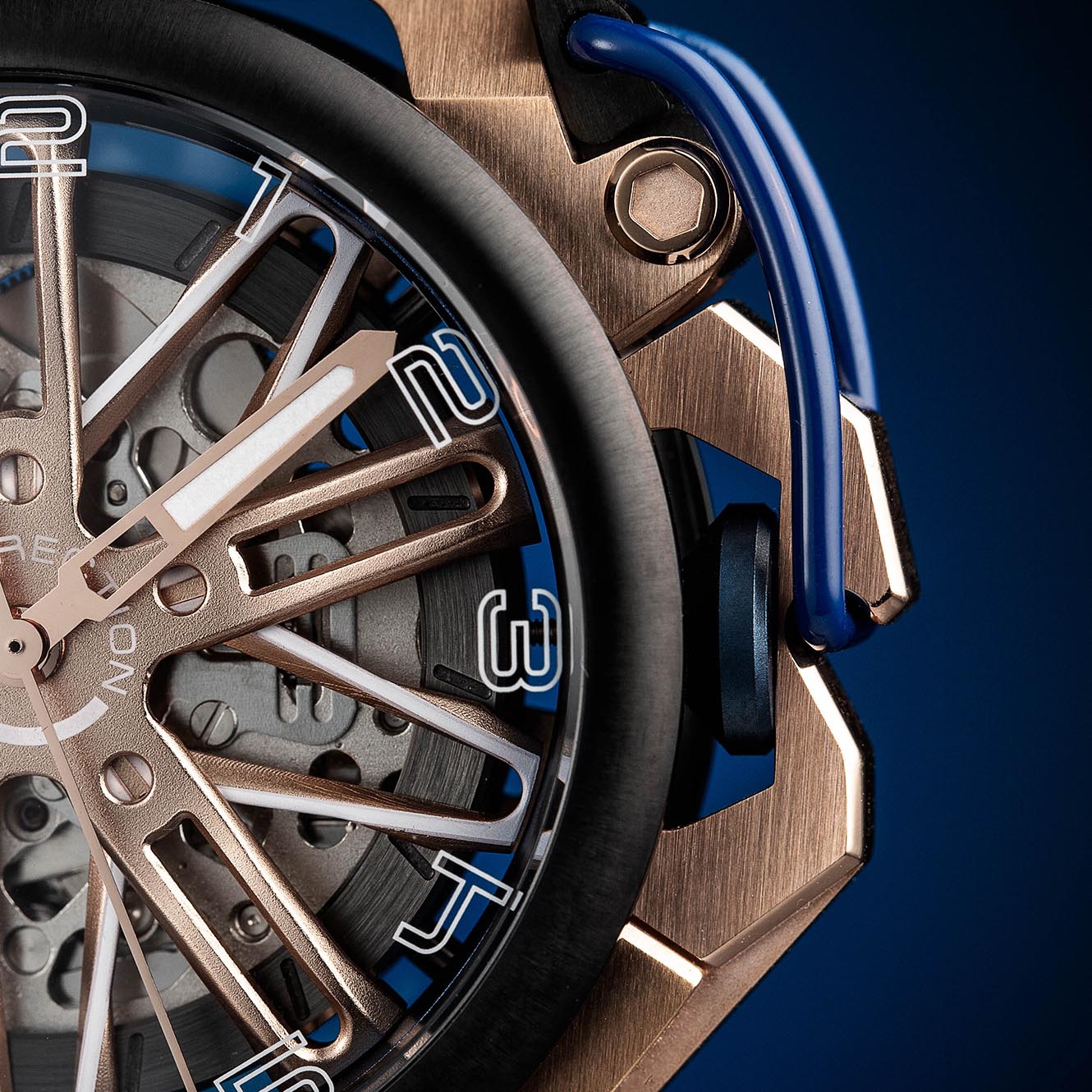 RIM GT Ø42mm in blue and gold | Mens Luxury Watches | Italian Designed Watches