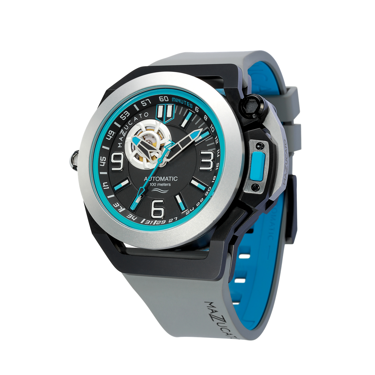 RIM Scuba Automatic Watch Ø48mm - Blue Gray| Scuba Diving Watches | Luxury Scuba Watches