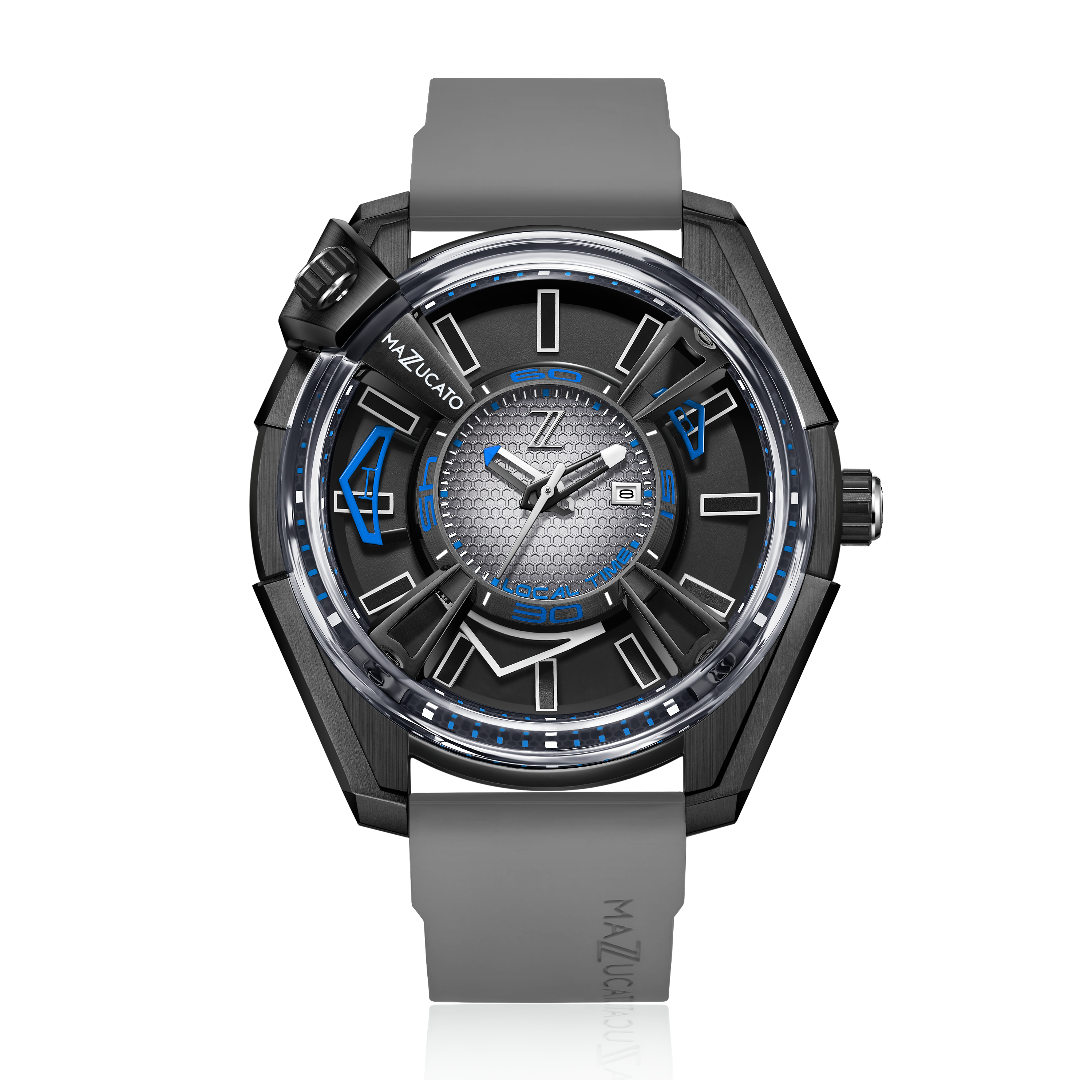 LAX Limited Edition - 03-GY - Dual Time Watch
