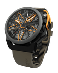 RIM GT Ø42mm in orange and green | Mens Luxury Watches | Italian Designed Watches