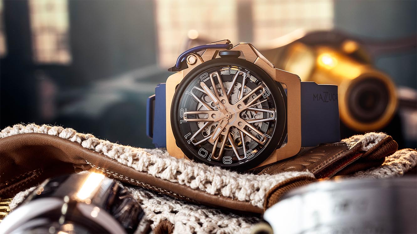 RIM GT Ø42mm in blue and gold | Mens Luxury Watches | Italian Designed Watches