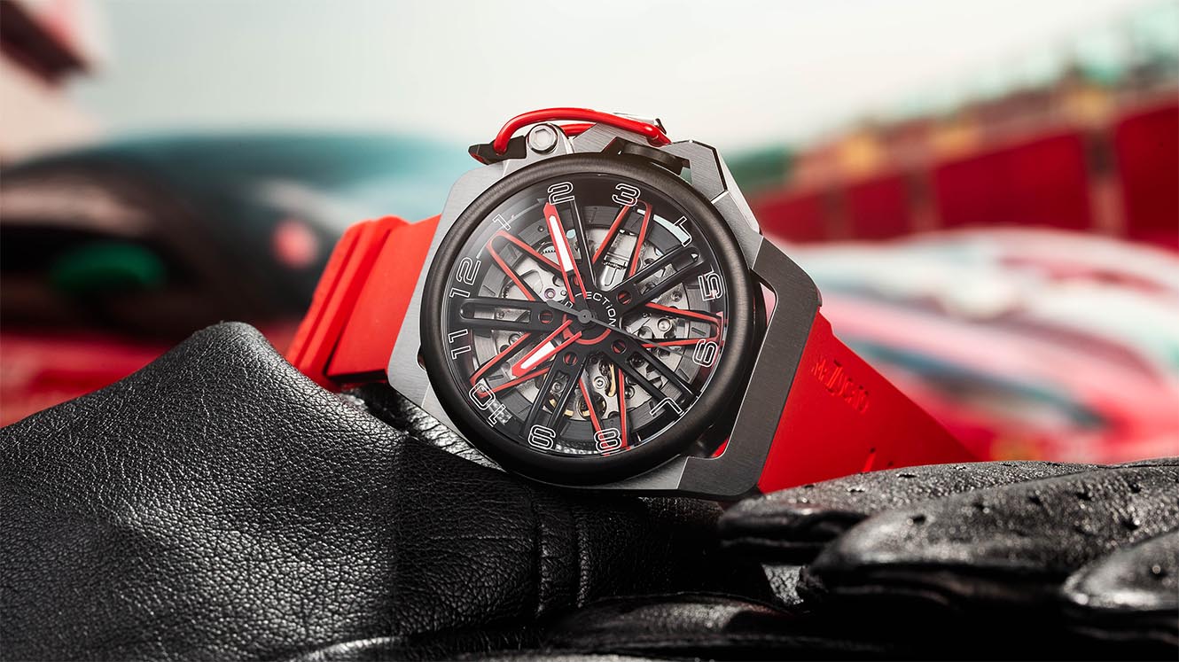 RIM GT Ø42mm in red | Mens Luxury Watches | Italian Designed Watches