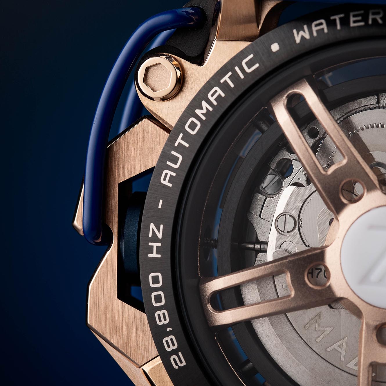 RIM GT Ø42mm in blue and gold | Mens Luxury Watches | Italian Designed Watches