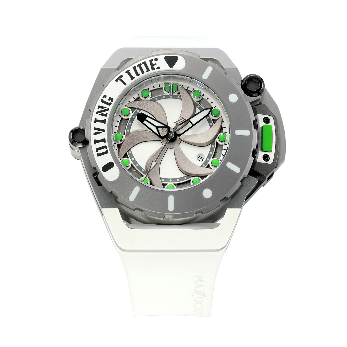 RIM Scuba Automatic Watch Ø48mm - Green | Scuba Diving Watches | Luxury Scuba Watches