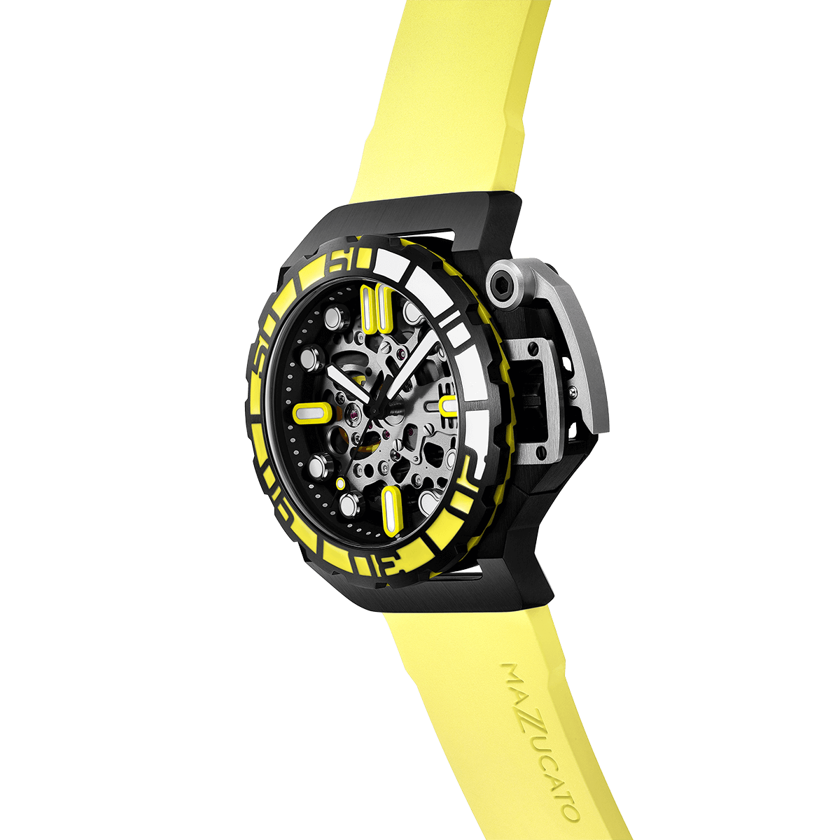 RIM SUB - Yellow/Black SK4-YL - Automatic Dive Watch