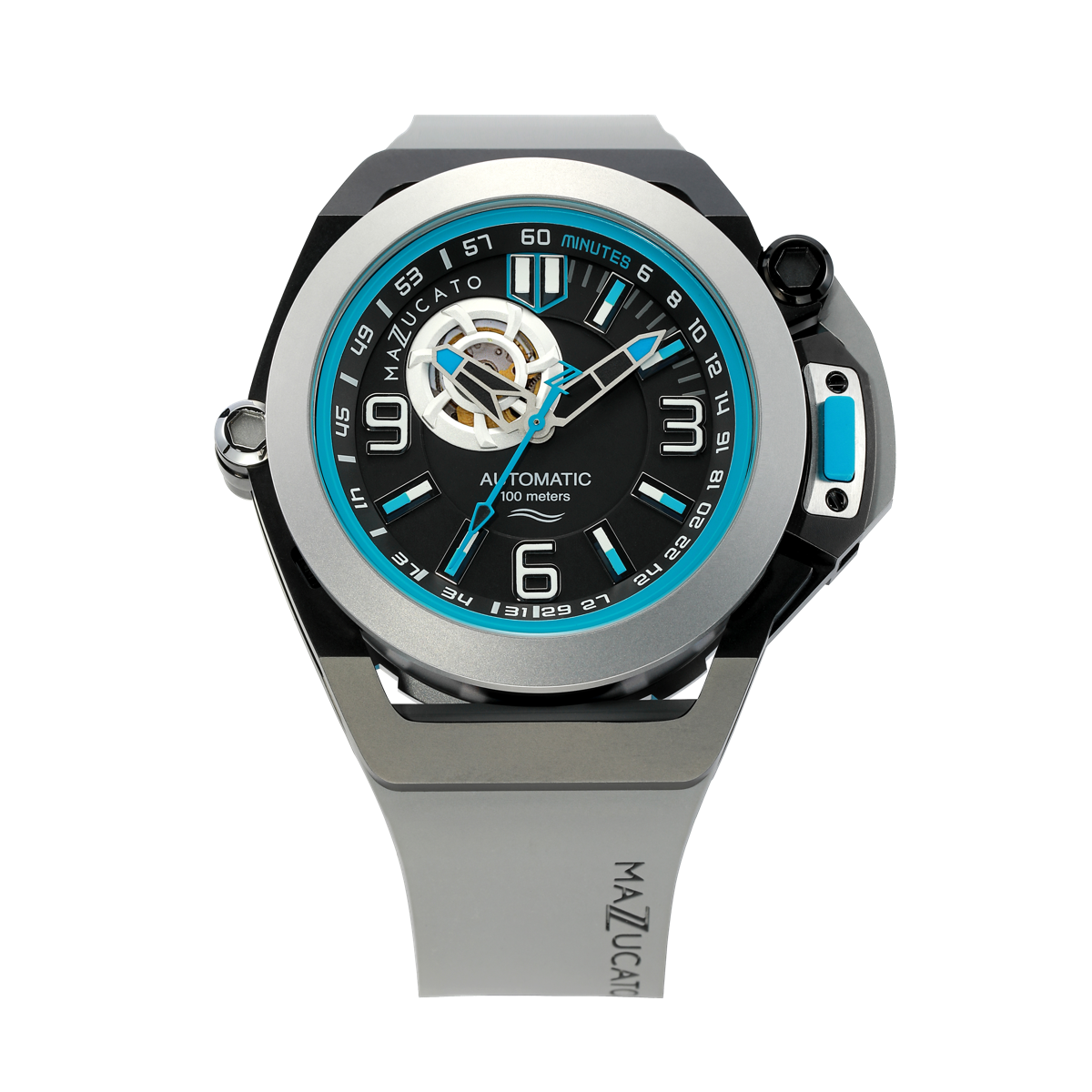 RIM Scuba Automatic Watch Ø48mm - Blue Gray| Scuba Diving Watches | Luxury Scuba Watches