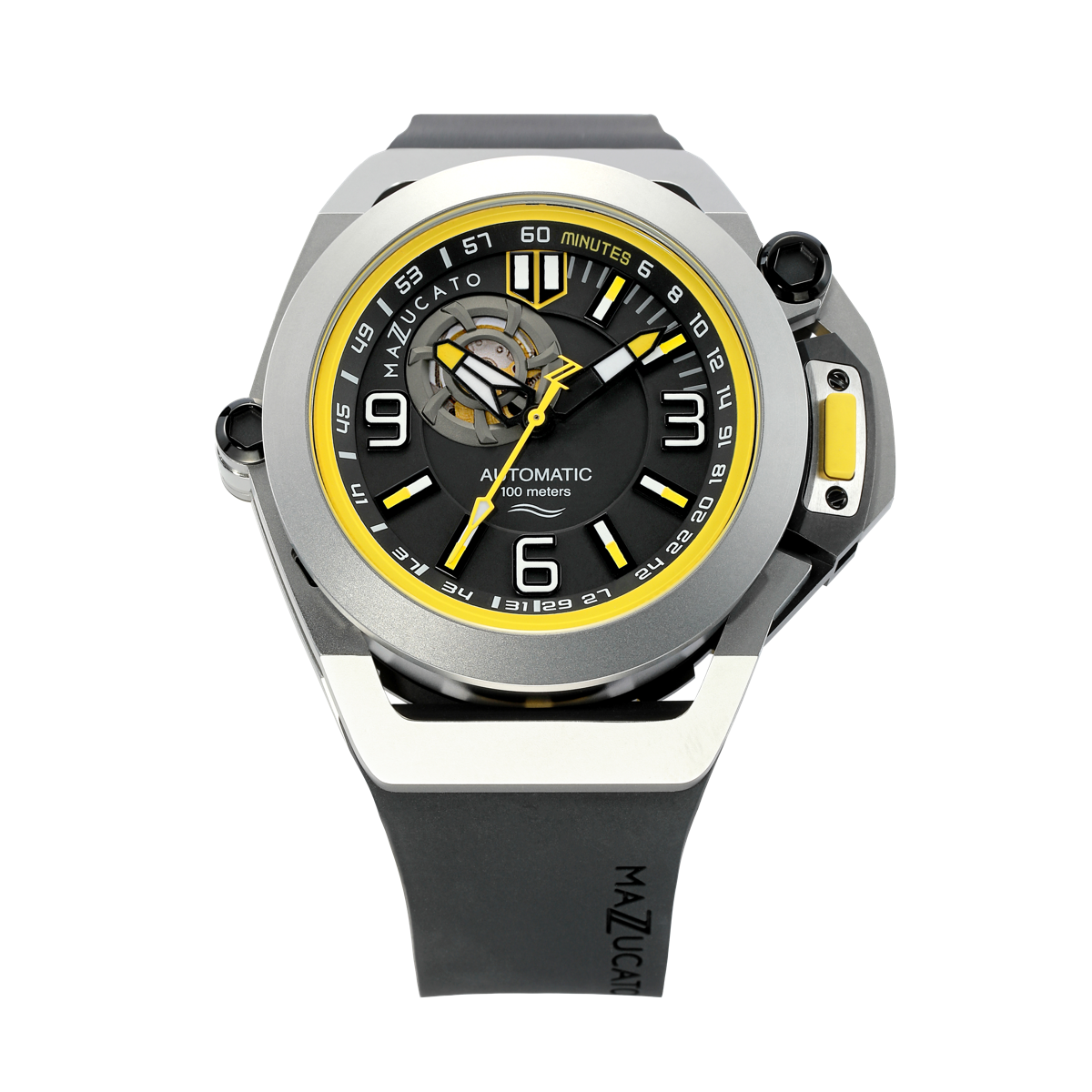 RIM Scuba Automatic Watch Ø48mm - Yellow| Scuba Diving Watches | Luxury Scuba Watches