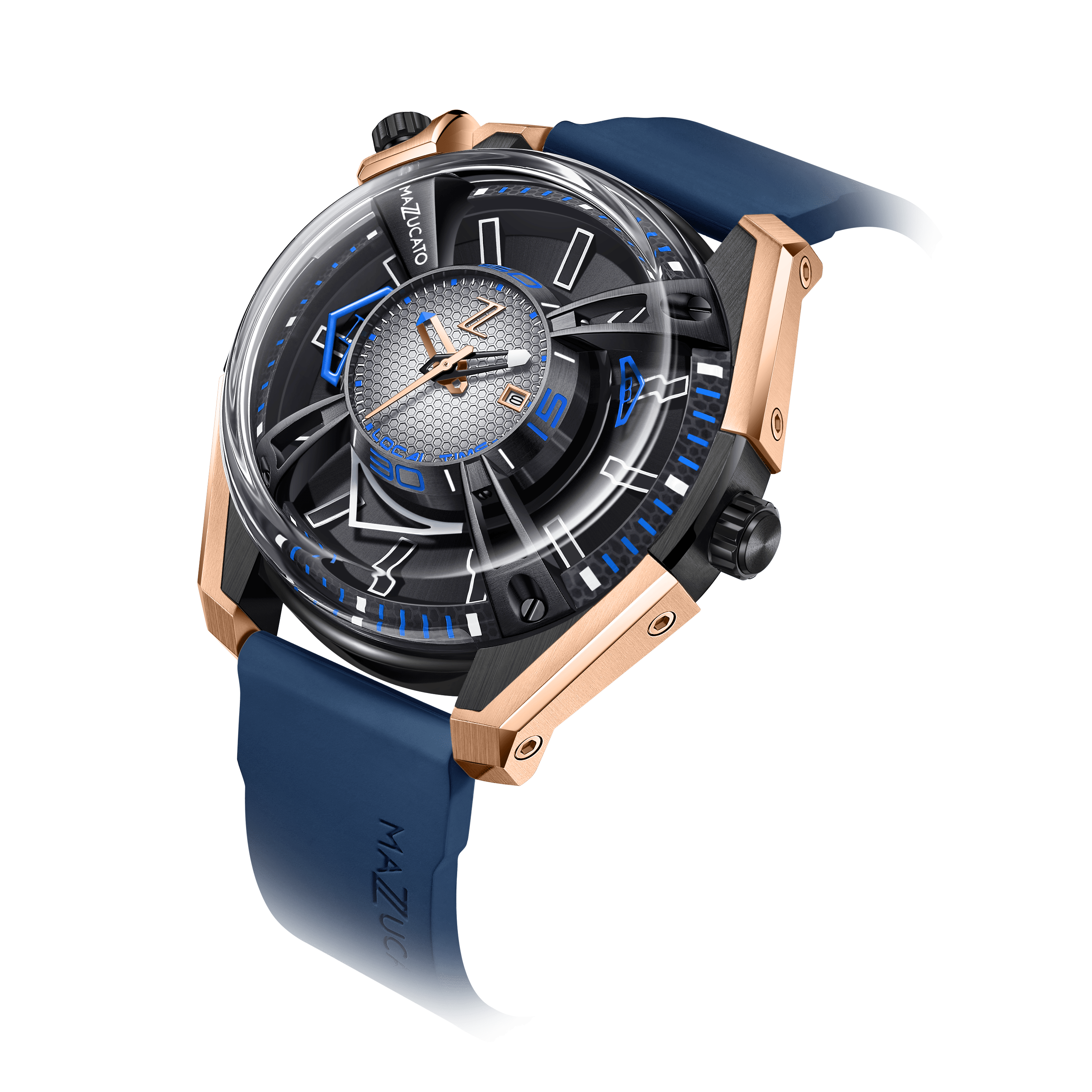 LAX Limited Edition - 02-RG - Dual Time Watch