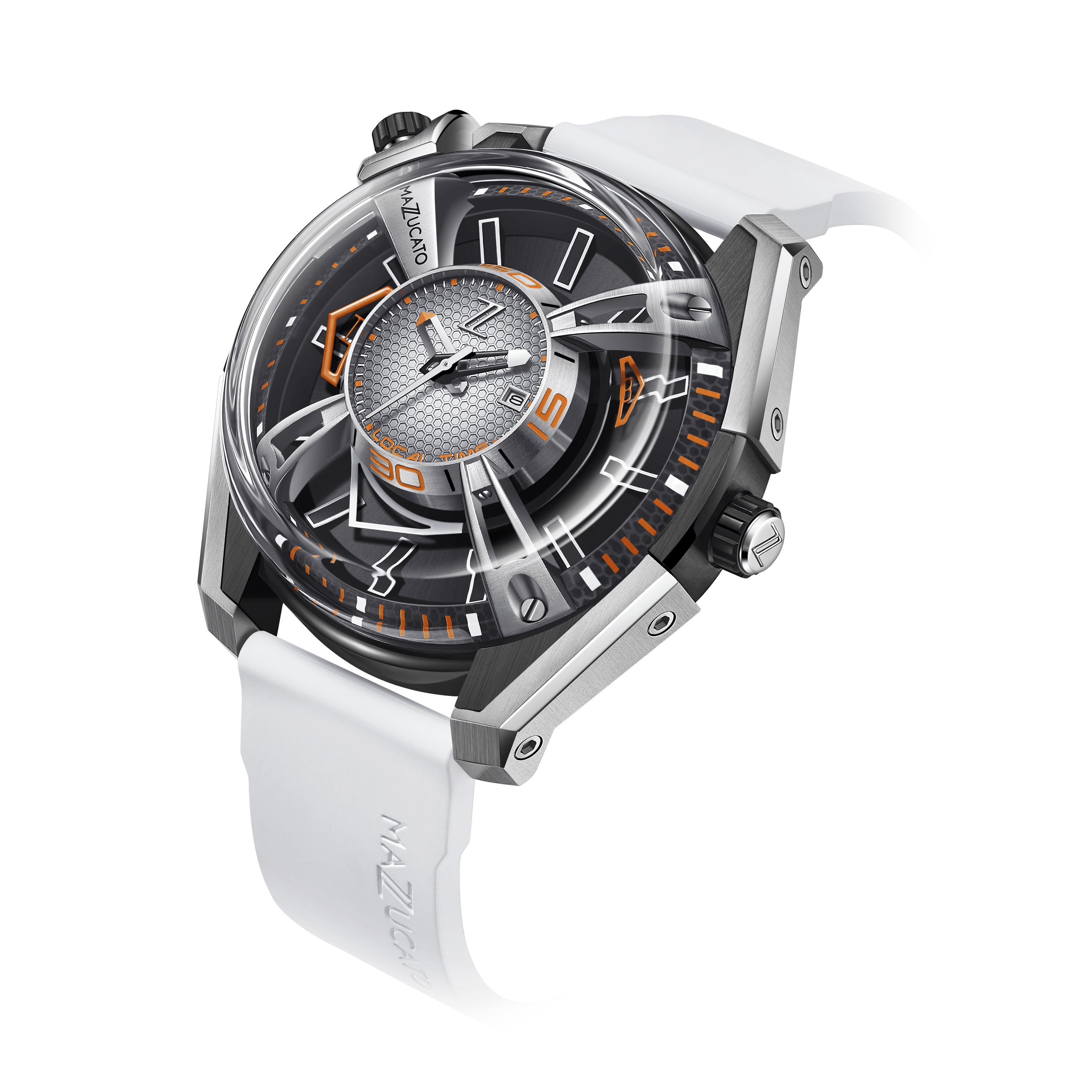 LAX Limited Edition - 04-WH - Dual Time Watch